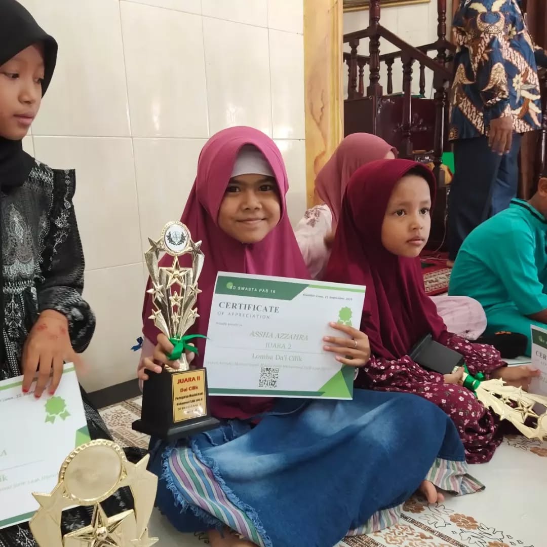 Juara 2 Lomba DA'I Cilik
